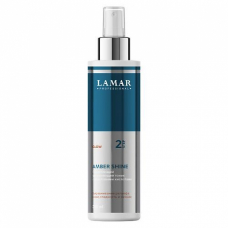 Lamar AMBER SHINE Обновляющий увлажняющий тоник c фруктовыми кислотами