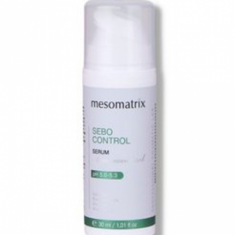 MESOMATRIX Сыворотка для жирной проблемной кожи себорегулирующая матирующая с ниацинамидом и серой, SEBO CONTROL
