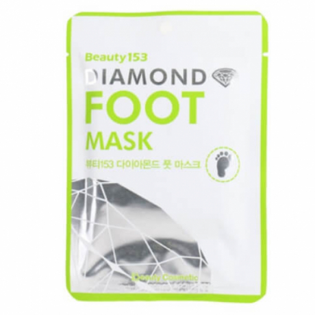 BEAUUGREEN Увлажняющая маска-носочки  Beauty153 Diamond Foot Mask