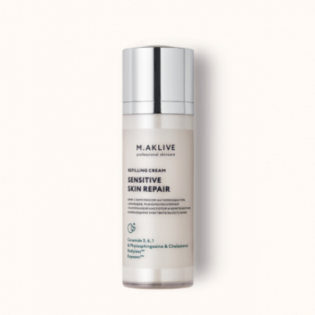 M.AKLIVE Sensitive skin repair cream Легкий напитывающий крем "Восстановление чувствительной кожи"