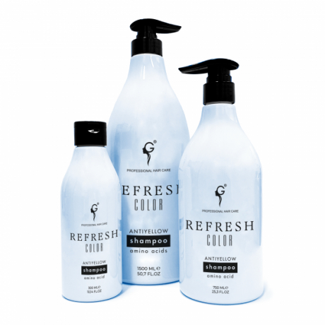 GERA PROFESSIONAL «Refresh Color» Anti Yellow Шампунь оттеночный