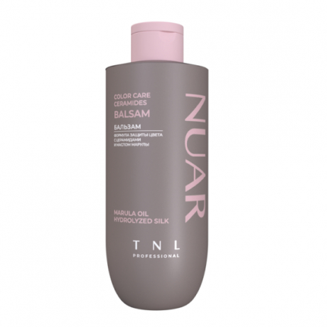 92 NUAR Бальзам для волос формула защиты цвета с церамидами, гидролизованным шелком и маслом марулы