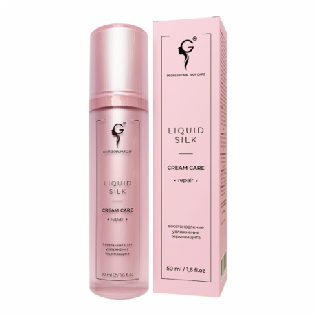 GERA PROFESSIONAL Несмываемый Восстанавливающий термозащитный уход (розовый)