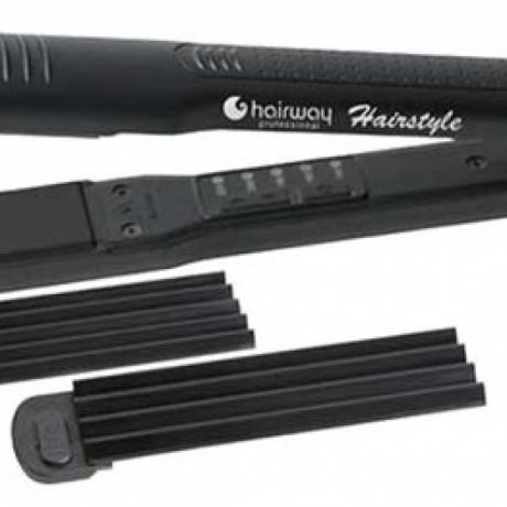 HAIRWAY Щипцы-выпрямители Hairstyle 170W 3 съемные насадки