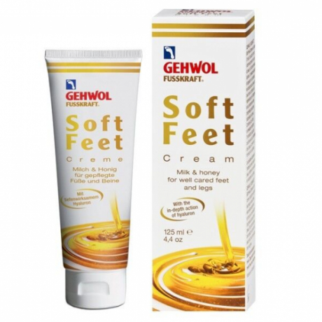 GEHWOL Шёлковый крем для ног "Молоко и мёд" с гиалуроновой кислотой
