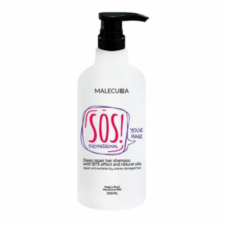 41 Восстанавливающий шампунь SOS Your hair Malecula