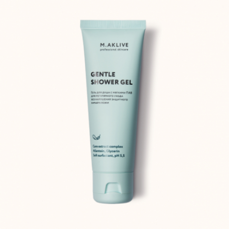 M.AKLIVE Gentle shower gel Гель для мягкого очищения