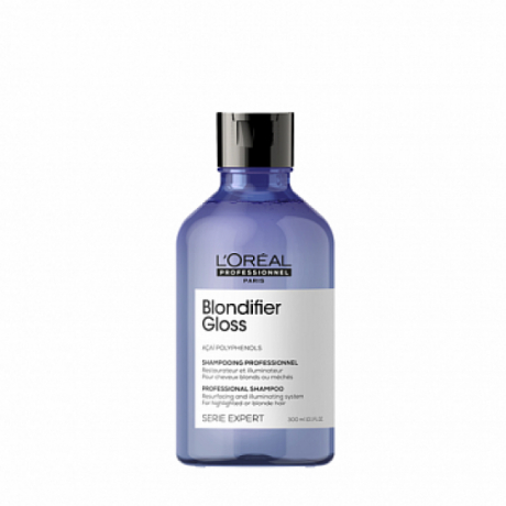 L'Oreal BLONDIFIER GLOSS Shampoo, шампунь для осветленных и мелированных волос
