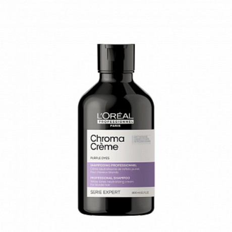 L'Oreal Крем-шампунь нейтрализующий, фиолетовый / Serie Expert Chroma Creme
