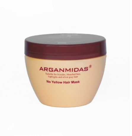 Arganmidas No Yellow Hair Mask, маска для нейтрализации желтизны