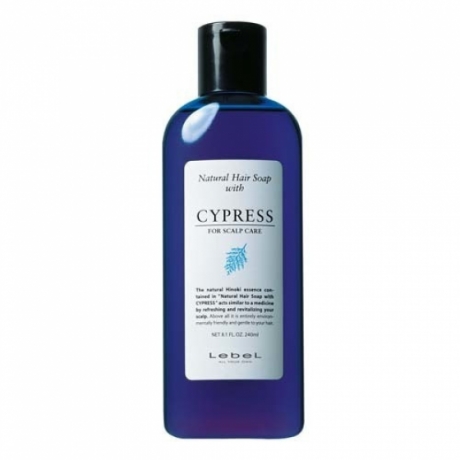 Lebel NATURAL HAIR SOAP WITH CYPRESS, шампунь для сухой и чувствительной кожи головы