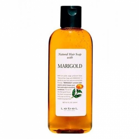 Lebel NATURAL HAIR SOAP WITH MARIGOLD, шампунь для жирных волос