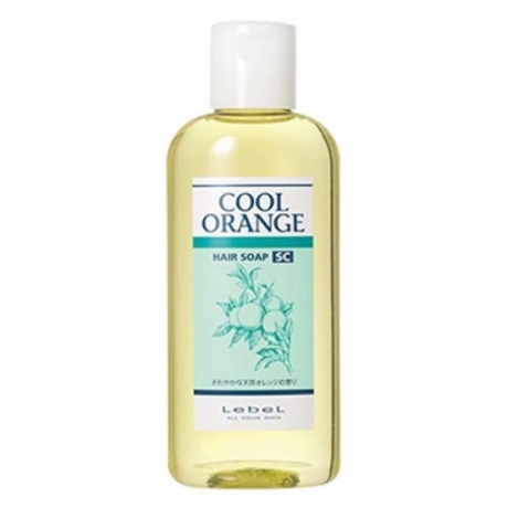 Lebel COOL ORANGE HAIR SOAP SUPER COOL, шампунь для жирных волос