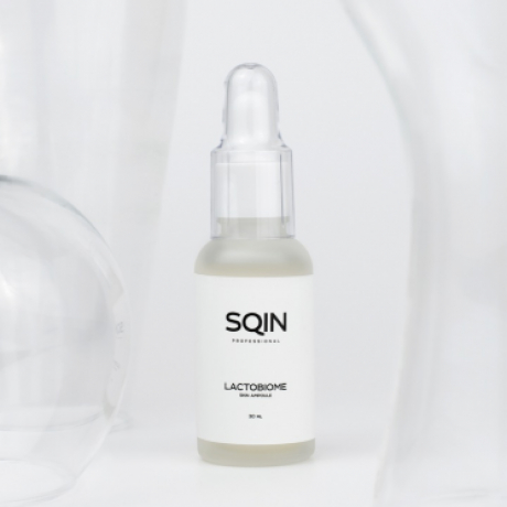 SQIN PRO LACTOBIOME Skin ampoule Сыворотка с лизатами лактобактерий, молочной кислотой и ниацинамидом