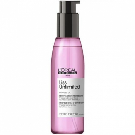 L'Oreal Liss Unlimited Oil, разглаживающая сыворотка-термозащита для сияния и защиты волос от влажности