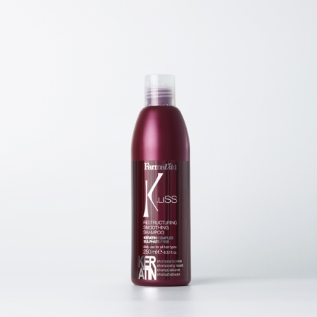 FarmaVita K.Liss Restructuring smoothing shampoo, шампунь реструктурирующий с кератином