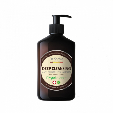 Dr. Sorbie шампунь глубокоочищающий для всех типов волос Deep Cleansing Anti Chlorine shampoo