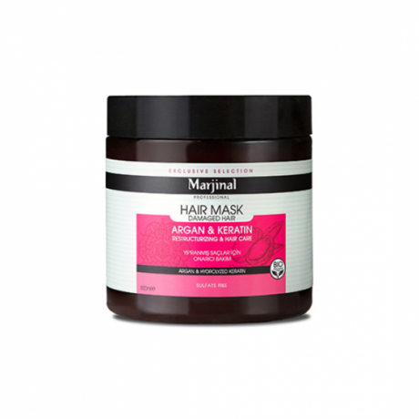 88 HAIR MASK ARGAN & KERATIN» Маска восстанавливающая для повреждённых волос