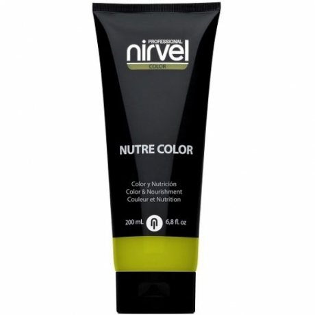 NIRVEL Nutre Color Lemon, гель-маска питательная оттеночная