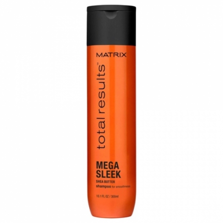 MATRIX MEGA SLEEK, шампунь для гладкости волос с маслом ши