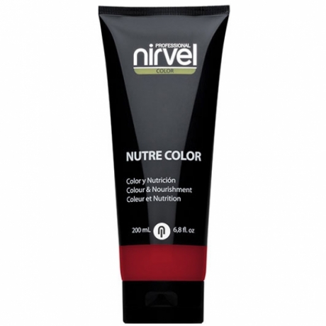 NIRVEL Nutre Color Garnat Red, гель-маска питательная оттеночная
