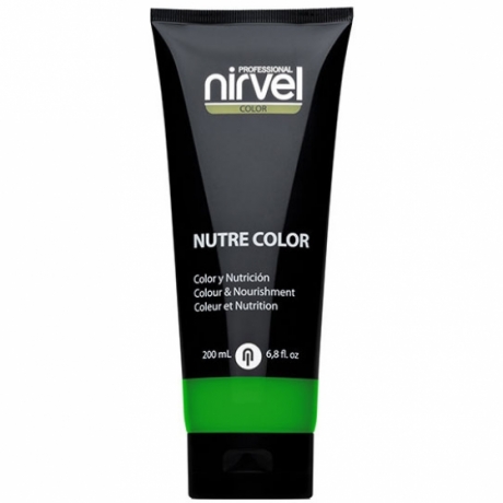 NIRVEL Nutre Color Green, гель-маска питательная оттеночная
