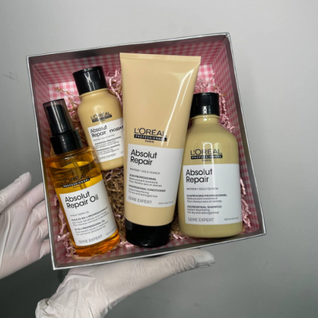 L'Oreal Подарочный набор для ухода за поврежденными волосами SERIE EXPERT ABSOLUT REPAIR