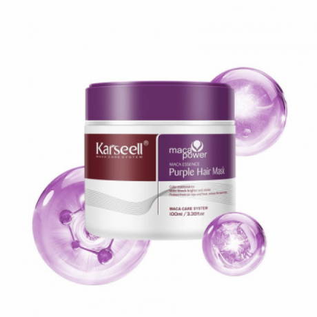 KARSEELL Maca Power Purple Фиолетовая маска для нейтрализации желтизны волос