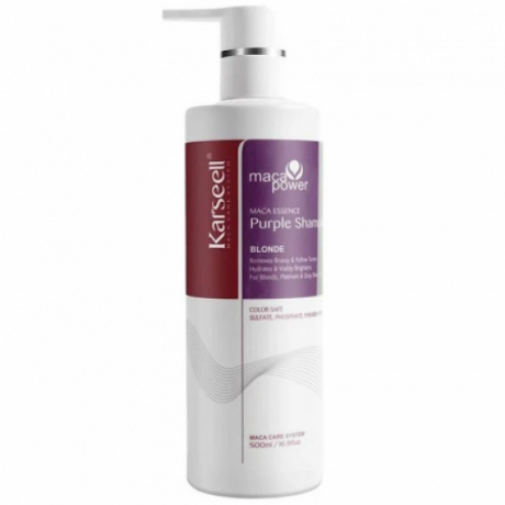 KARSEELL Maca Power Purple Фиолетовый шампунь для нейтрализации желтизны волос